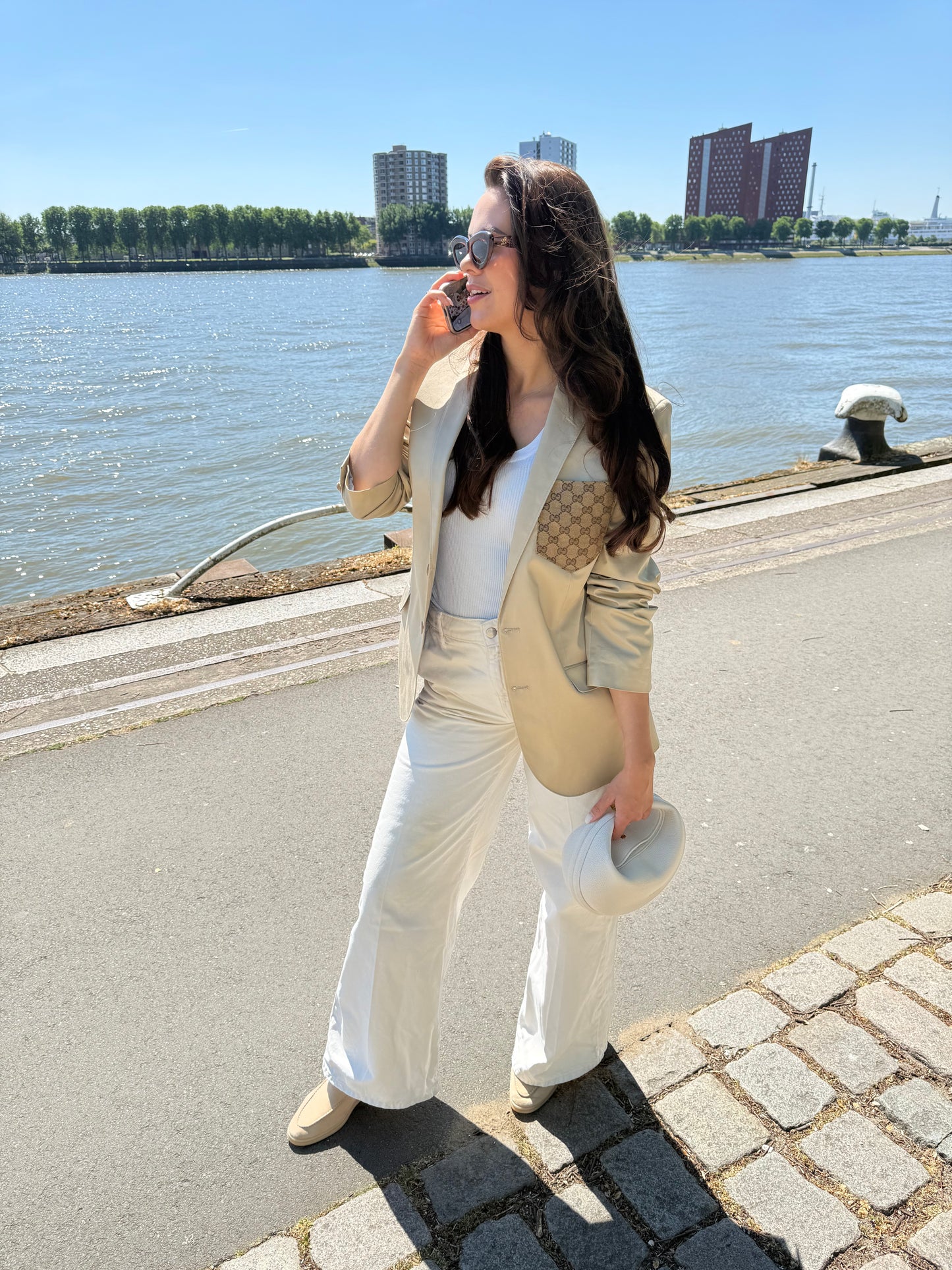 Vintage blazer beige