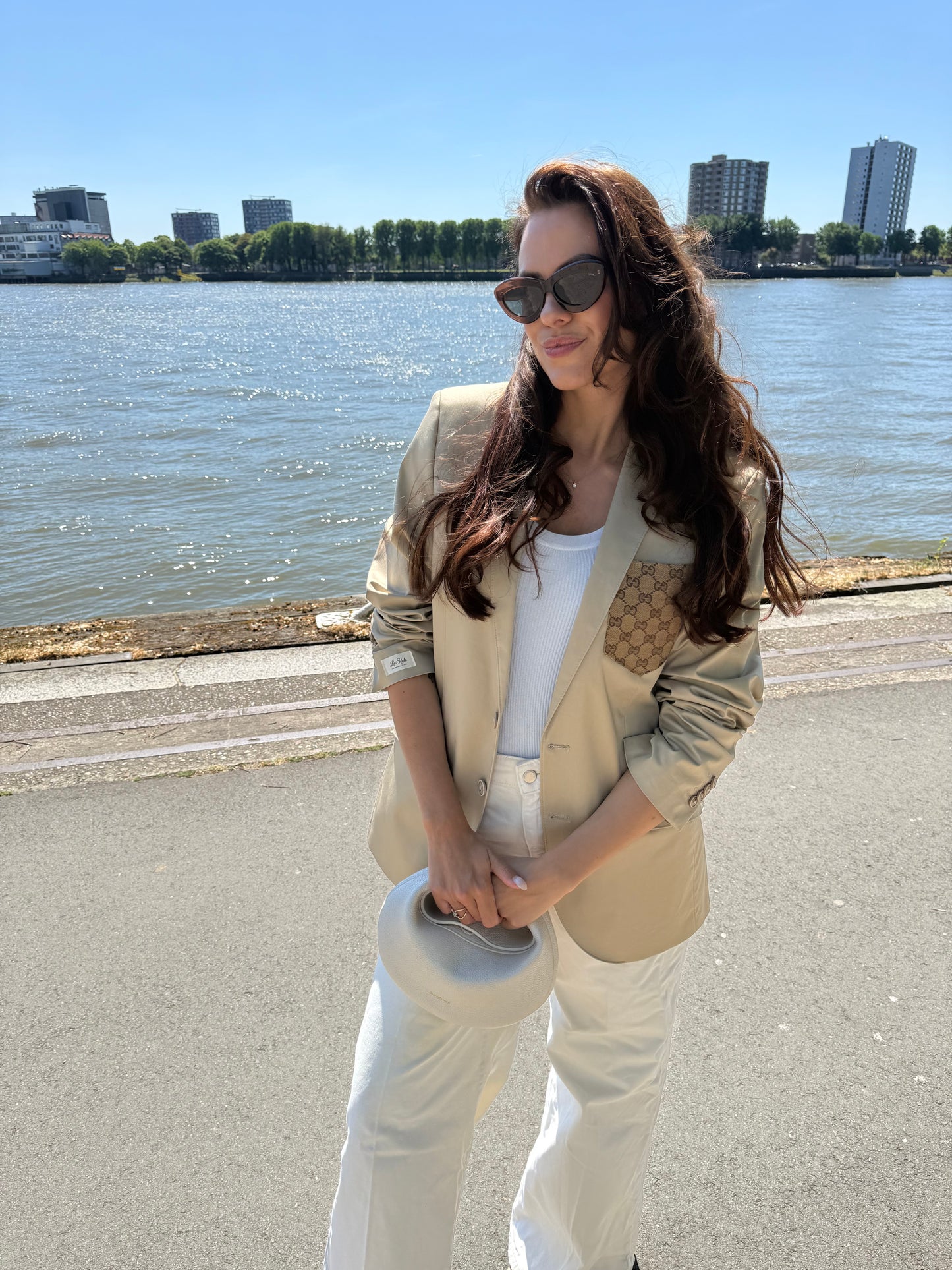 Vintage blazer beige