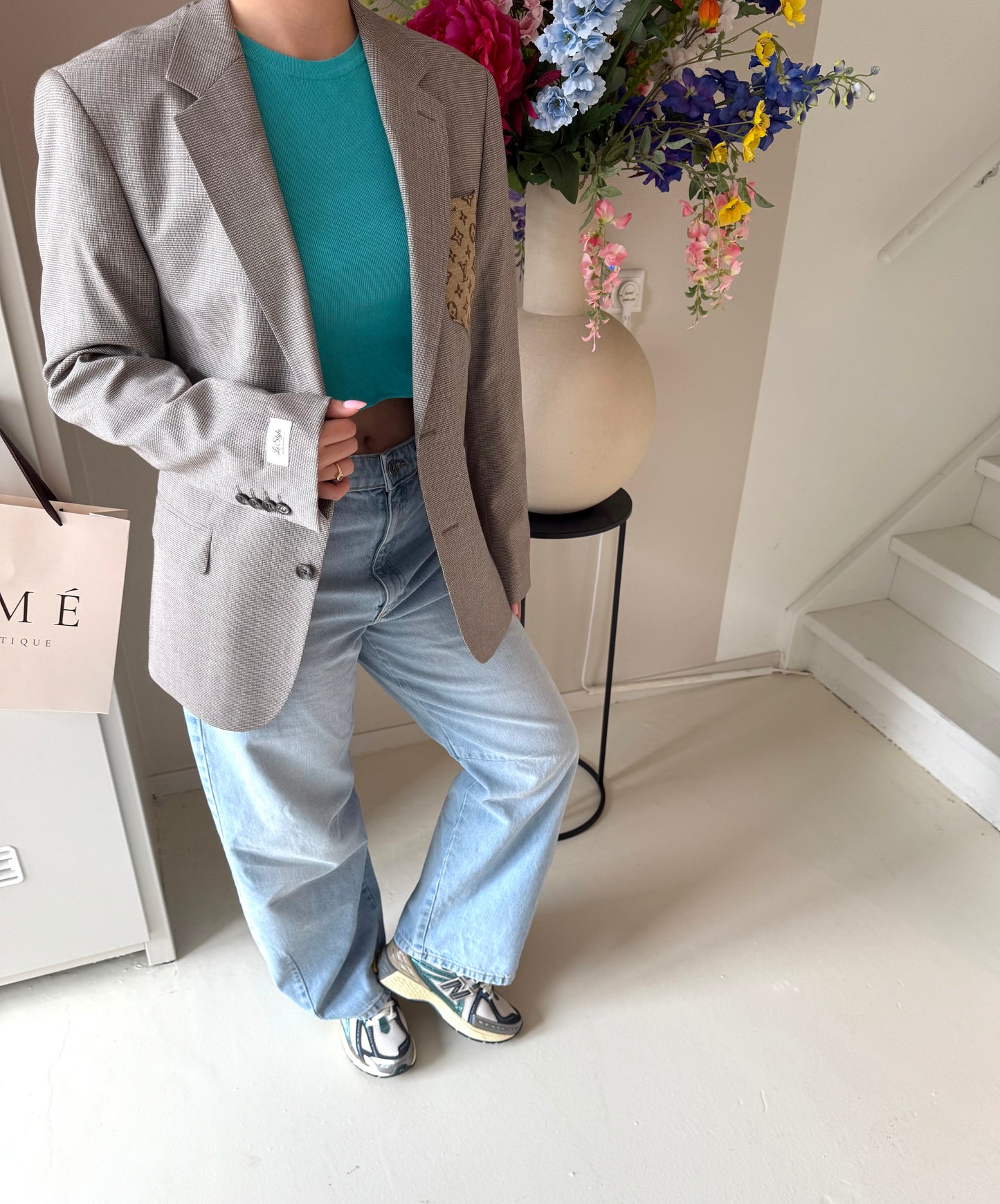 Studio blazer Beige