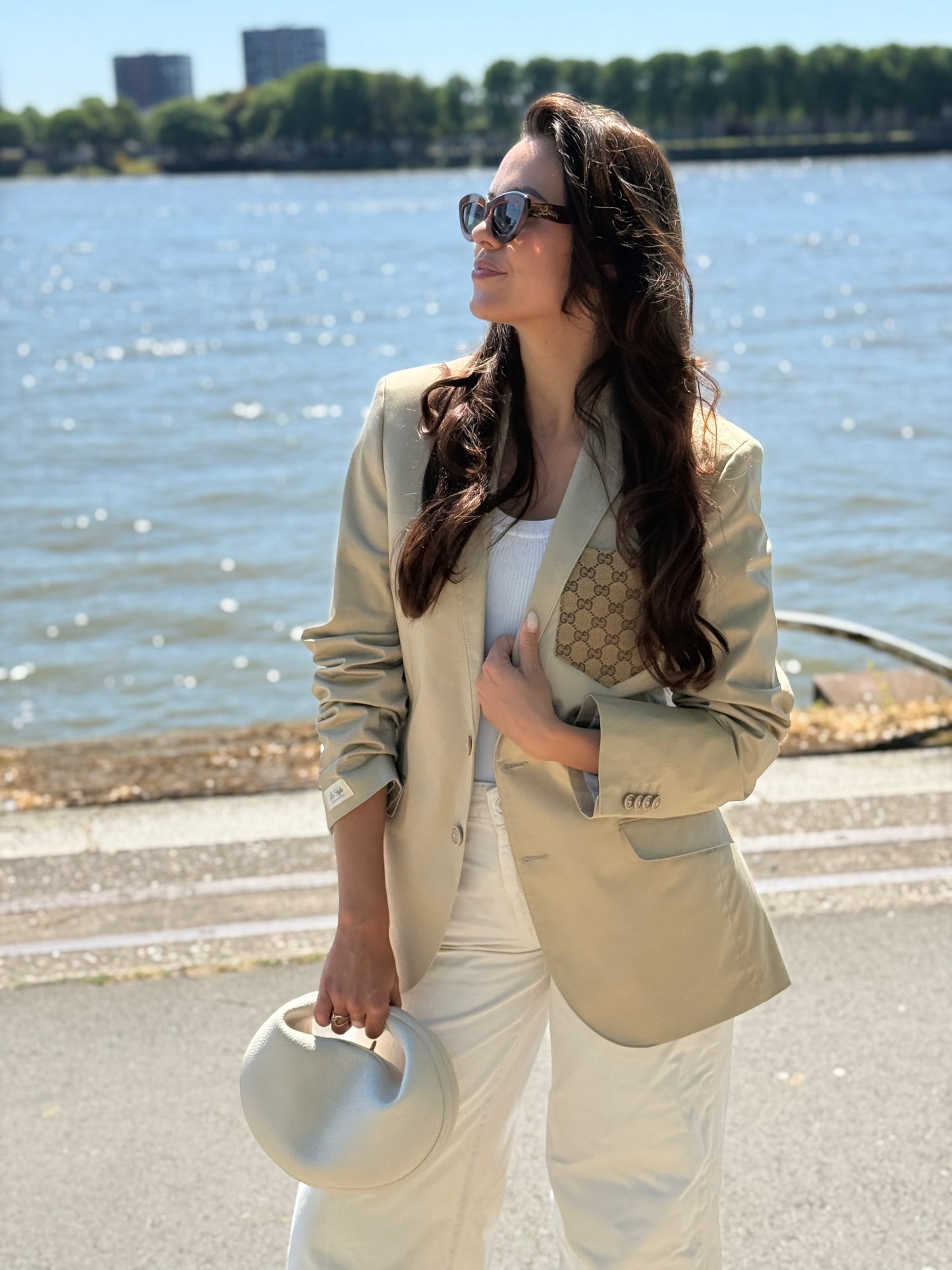 Vintage blazer beige