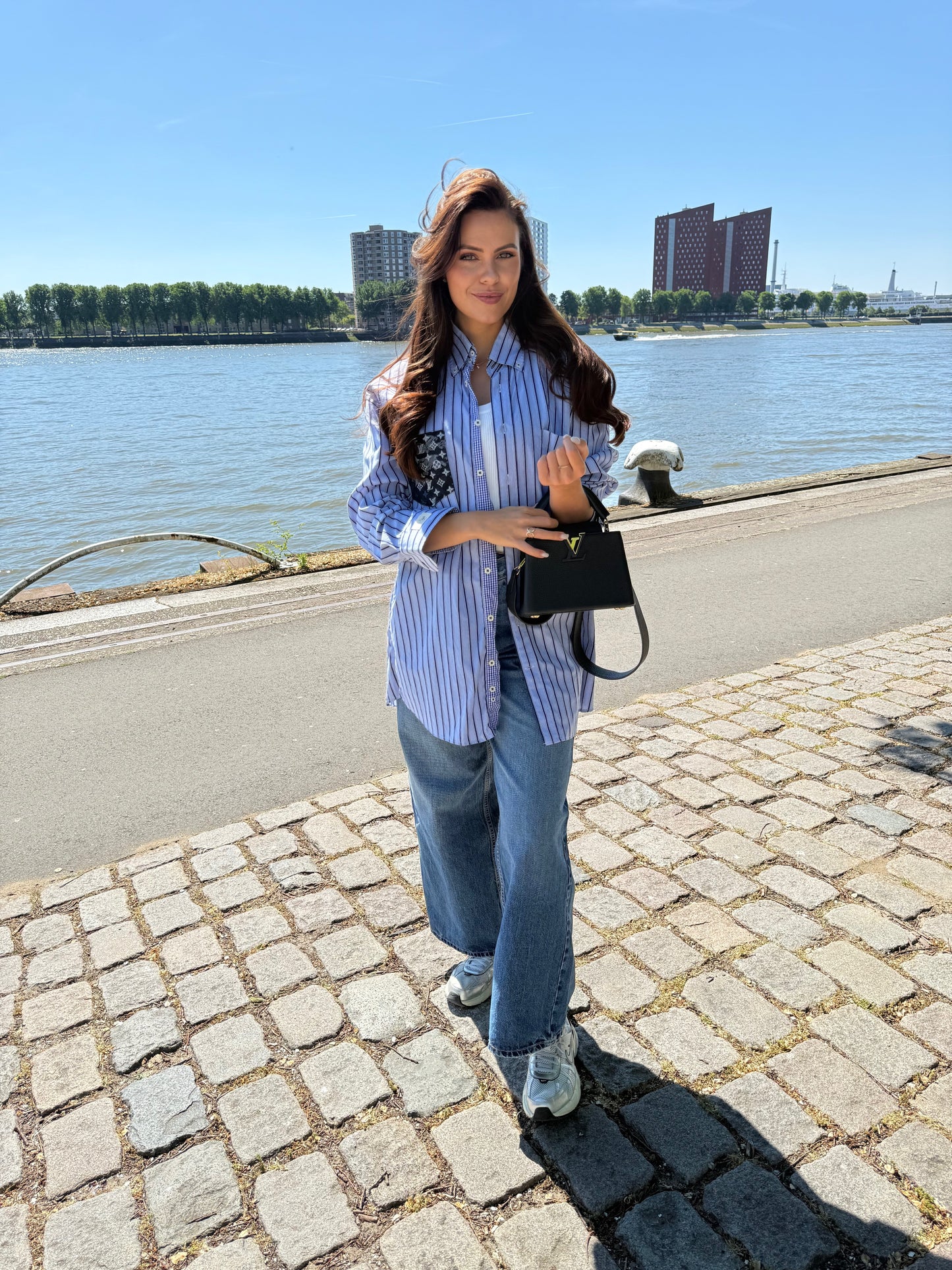 Vintage blouse blue
