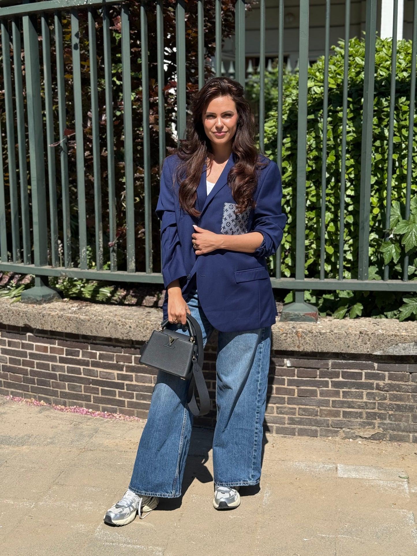 Vintage blazer midnight blue