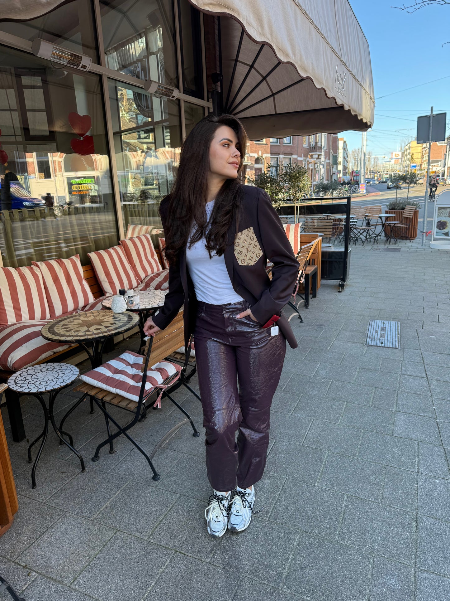 Studio blazer Burgundy